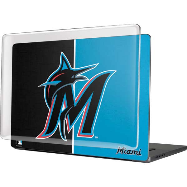 MLB Miami Marlins Split MacBook Cases