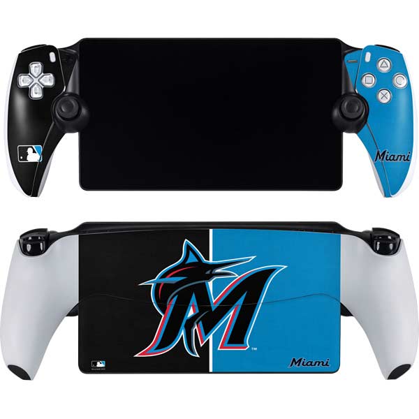 MLB Miami Marlins Split PlayStation PS5 Skins