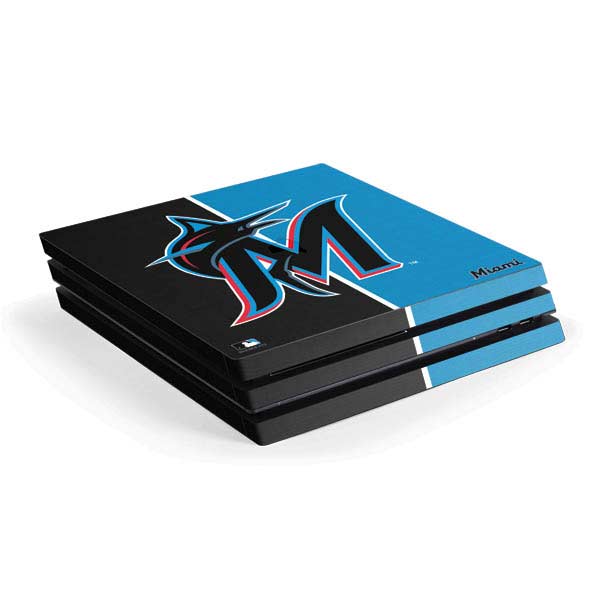 MLB Miami Marlins Split PlayStation PS4 Skins