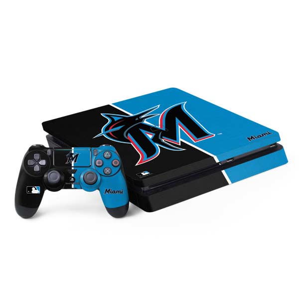MLB Miami Marlins Split PlayStation PS4 Skins