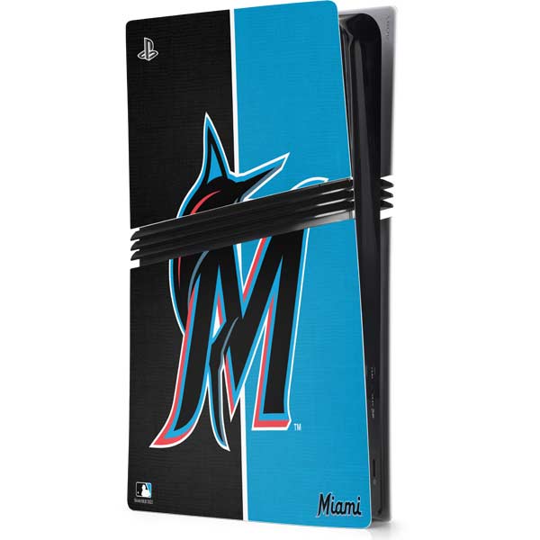 MLB Miami Marlins Split PlayStation PS5 Skins