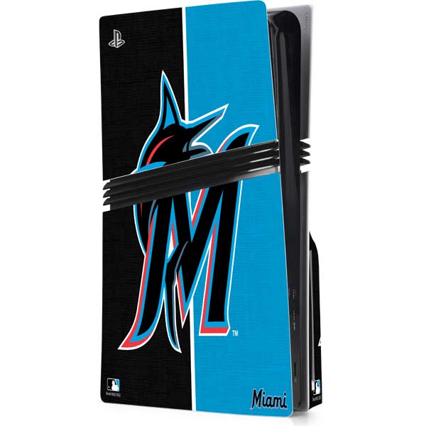 MLB Miami Marlins Split PlayStation PS5 Skins