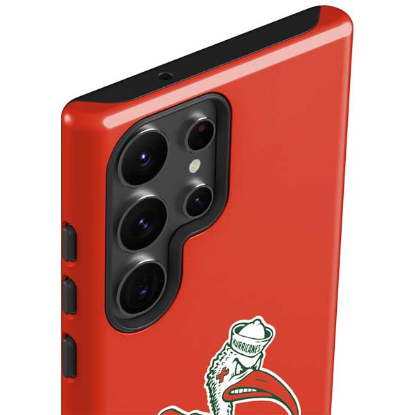 University of Miami Sebastian Mascot Galaxy S23 Ultra Pro Case