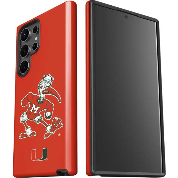 University of Miami Sebastian Mascot Galaxy S23 Ultra Pro Case