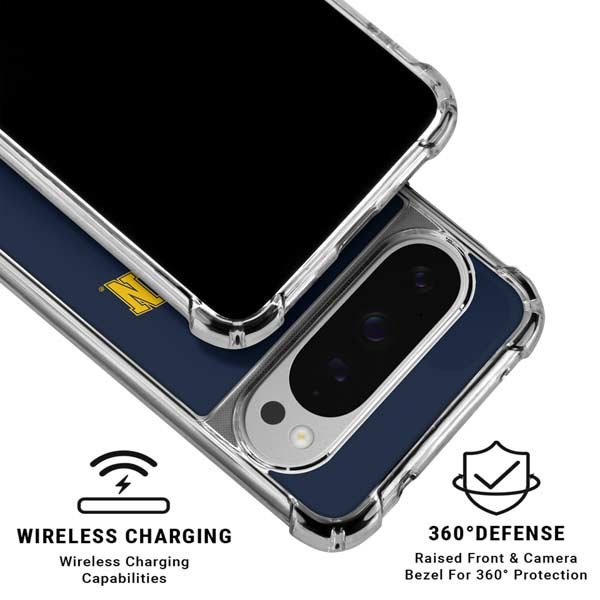 University of Michigan M Google Pixel 10 Pro Clear Case
