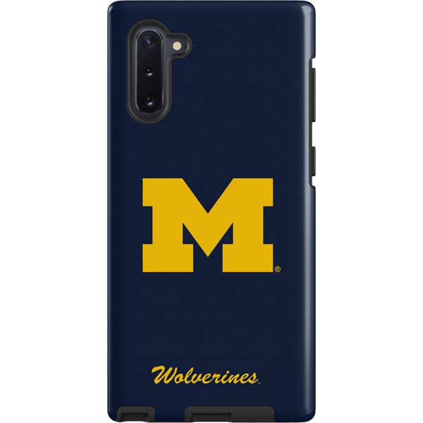 University of Michigan M Logo Bold Galaxy Cases