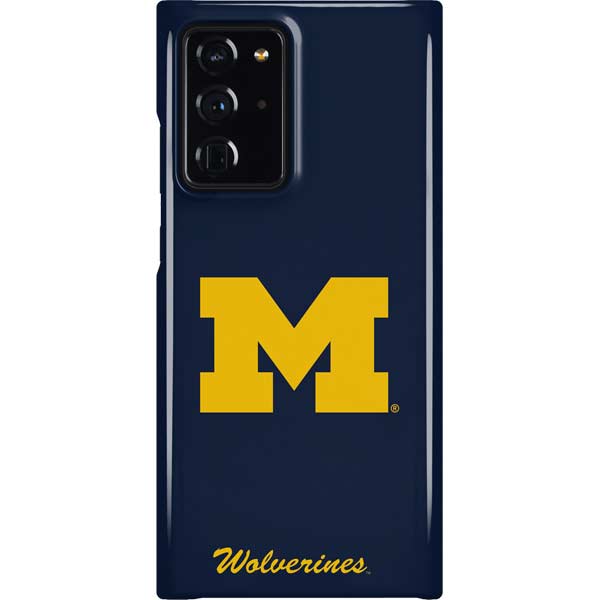 University of Michigan M Logo Bold Galaxy Cases
