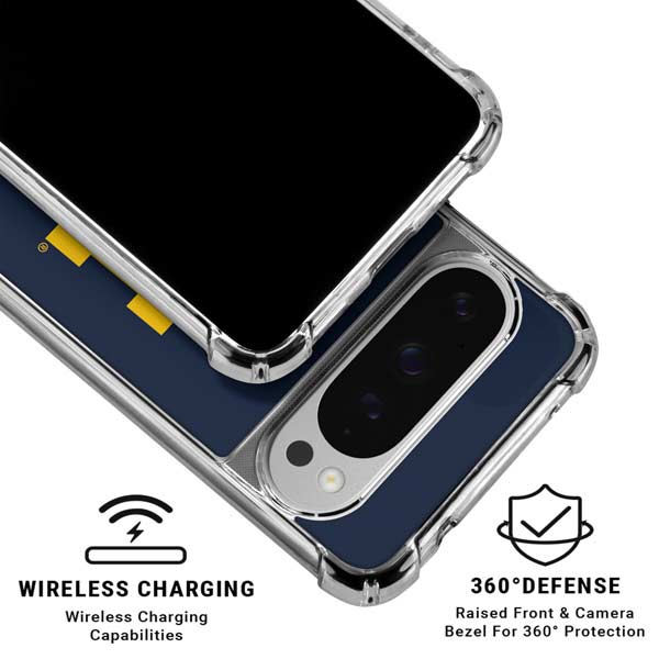 University of Michigan M Logo Bold Google Pixel 10 Pro XL Clear Case