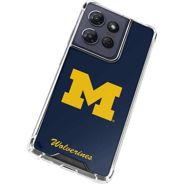 University of Michigan M Logo Bold Moto G 5G (2025) Clear Case