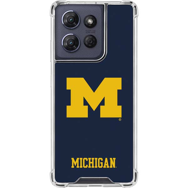 University of Michigan M Logo Moto G Power 5G (2025) Clear Case