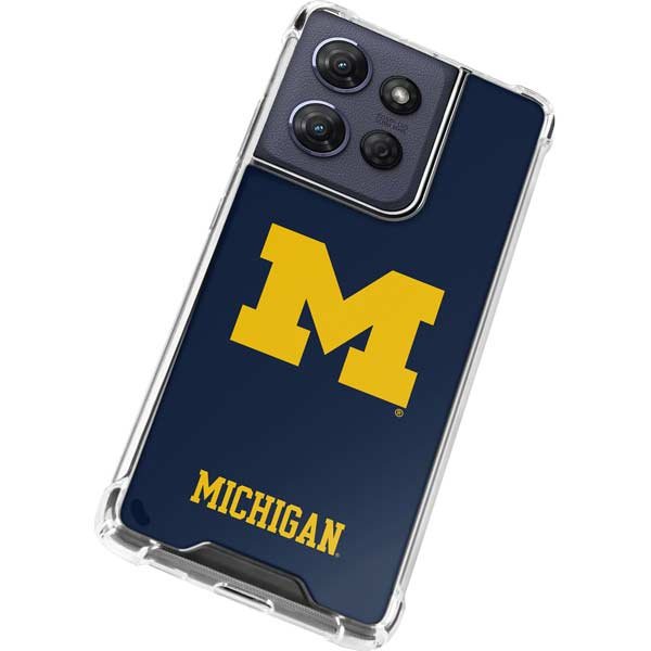 University of Michigan M Logo Moto G Power 5G (2025) Clear Case