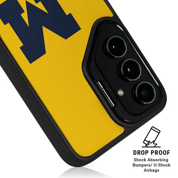 University of Michigan M Logo Yellow Galaxy S26 Plus Kickstand Case