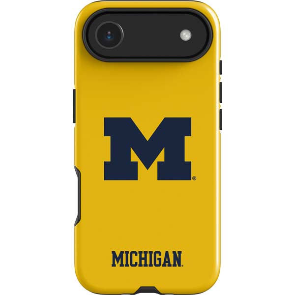 University of Michigan M Logo Yellow iPhone 17 Air Impact Case