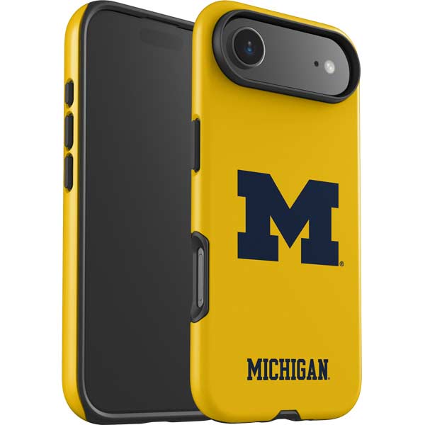 University of Michigan M Logo Yellow iPhone 17 Air Impact Case