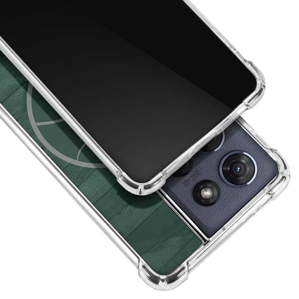 Michigan State University Basketball Courtside Moto G 5G (2025) Clear Case