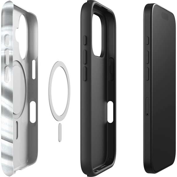Michigan State University Away Grey Jersey iPhone 16 Magsafe Impact Case