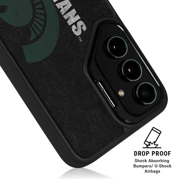 Michigan State University Bold Spartans Logo Galaxy S26 Plus Kickstand Case