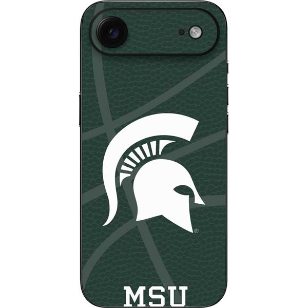 Michigan State University Green Basketball iPhone 17 Air Skin