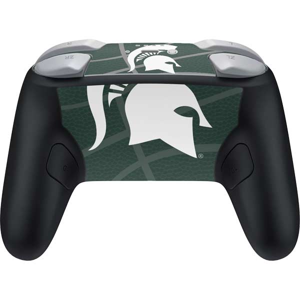 Michigan State University Green Basketball Nintendo Switch 2 (2025) Pro Controller Skin