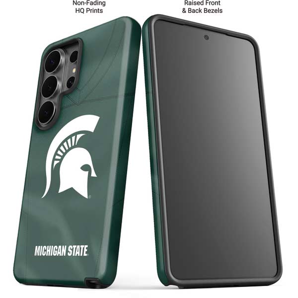 Michigan State University Green Jersey Galaxy S26 Ultra Impact Case