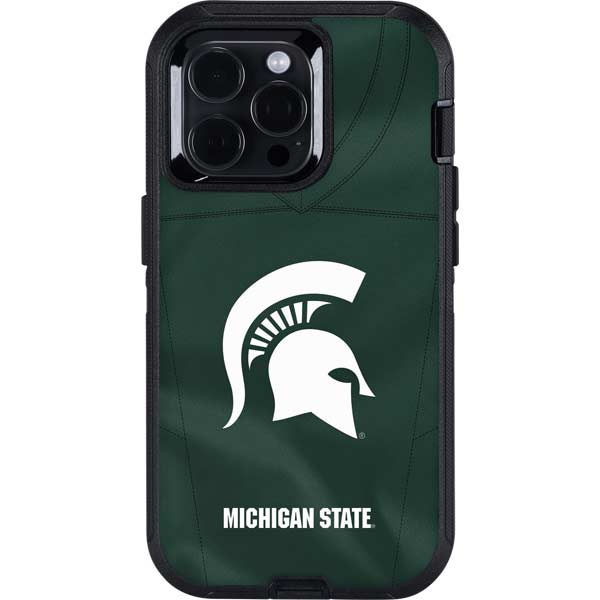 Michigan State University Green Jersey Otterbox Defender iPhone Skin