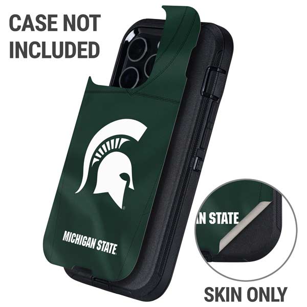 Michigan State University Green Jersey Otterbox Defender iPhone Skin