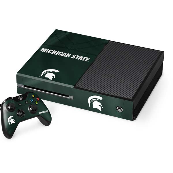 Michigan State University Green Jersey Xbox One Skins