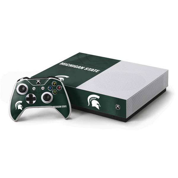 Michigan State University Green Jersey Xbox One Skins