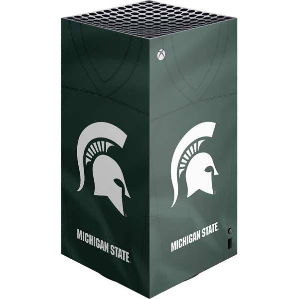 Michigan State University Green Jersey Xbox Series X Skins