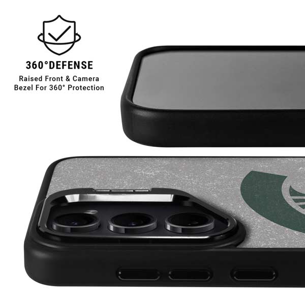 Michigan State University Grey Spartans Logo Galaxy S26 Ultra Kickstand Case