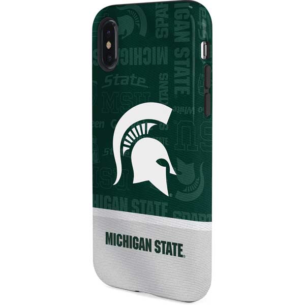 Michigan State University Jersey Split iPhone XS Pro Case