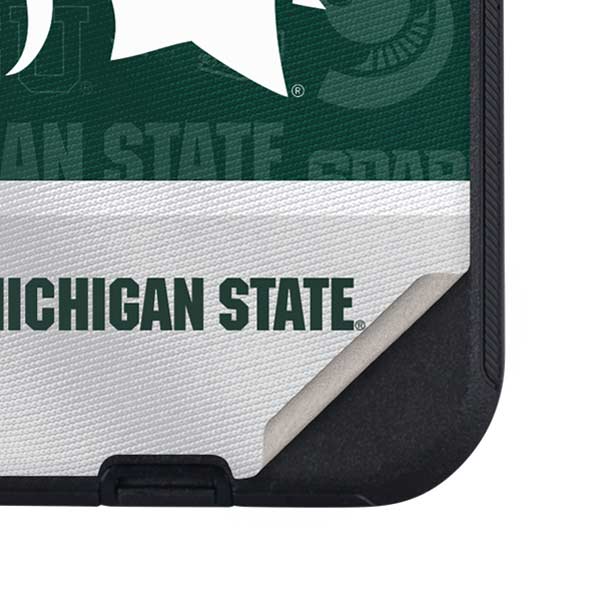 Michigan State University Jersey Split Otterbox Defender iPhone Skin