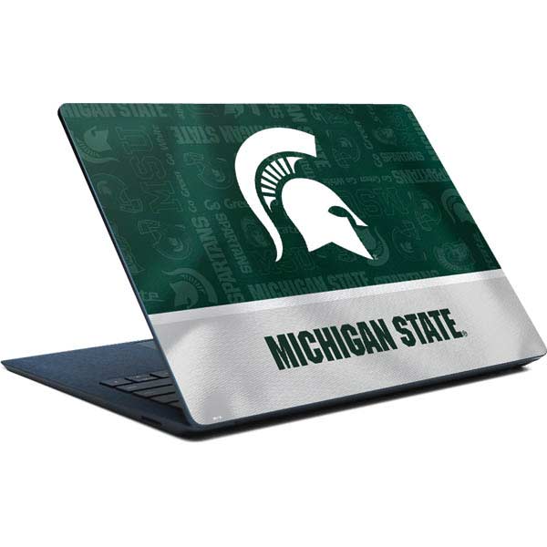 Michigan State University Jersey Split Surface Laptop Skin