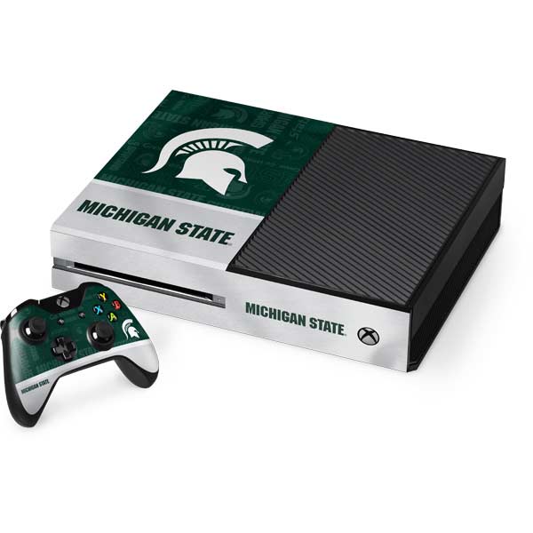 Michigan State University Jersey Split Xbox One Skins