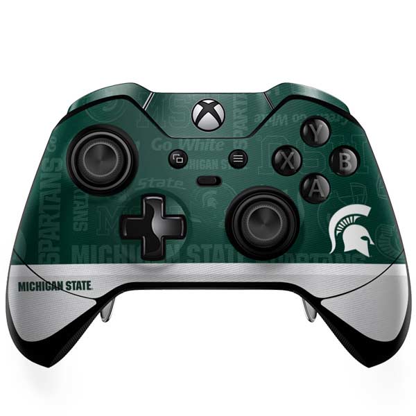 Michigan State University Jersey Split Xbox One Skins