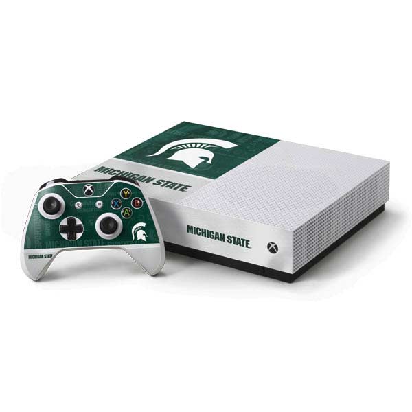 Michigan State University Jersey Split Xbox One Skins