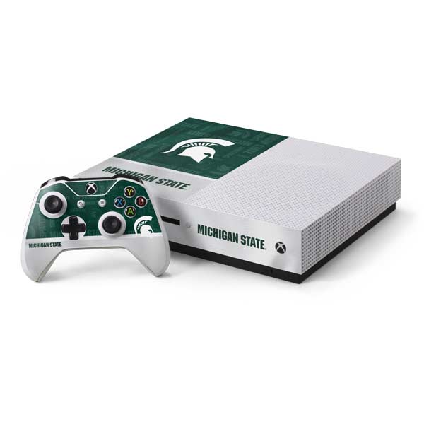 Michigan State University Jersey Split Xbox One Skins