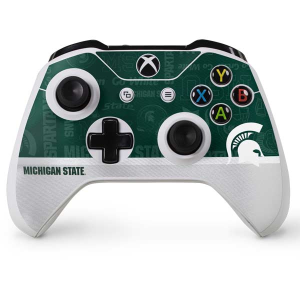 Michigan State University Jersey Split Xbox One Skins