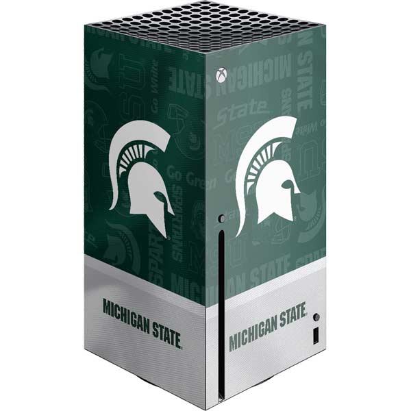 Michigan State University Jersey Split Xbox Series X Skins