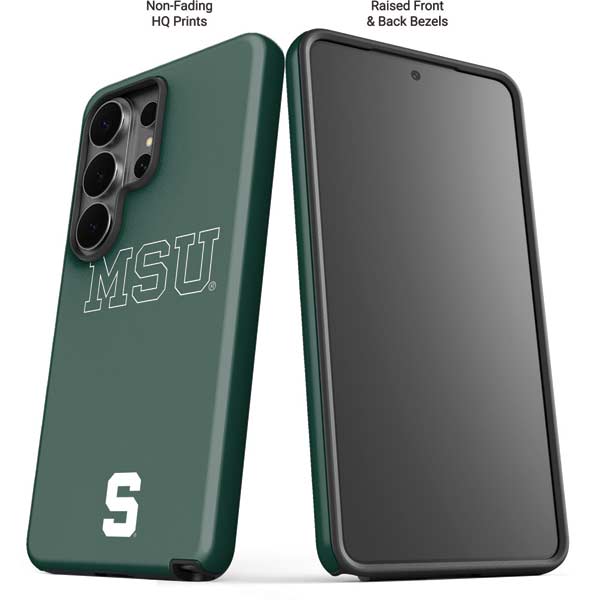 Michigan State University MSU Letters Galaxy S26 Ultra Impact Case