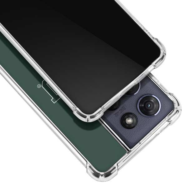 Michigan State University MSU Letters Moto G Play 5G (2025) Clear Case