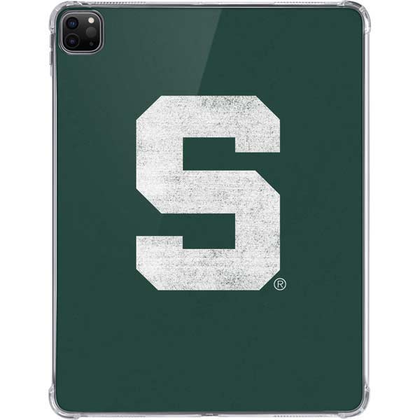 Michigan State University Spartans Away Grey S iPad Pro 11in (2024) Clear Case