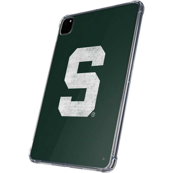 Michigan State University Spartans Away Grey S iPad Pro 11in (2024) Clear Case