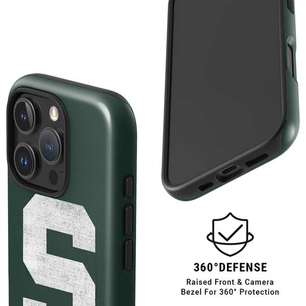 Michigan State University Spartans Away Grey S iPhone 16 Pro Magsafe Impact Case