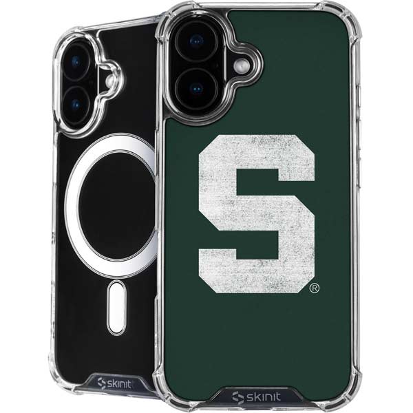 Michigan State University Spartans Away Grey S iPhone 17 MagSafe Case