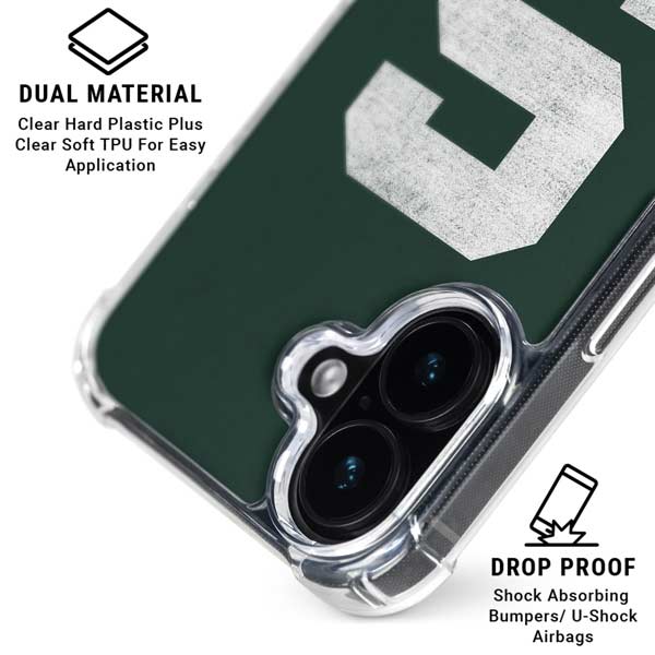 Michigan State University Spartans Away Grey S iPhone 17 MagSafe Case