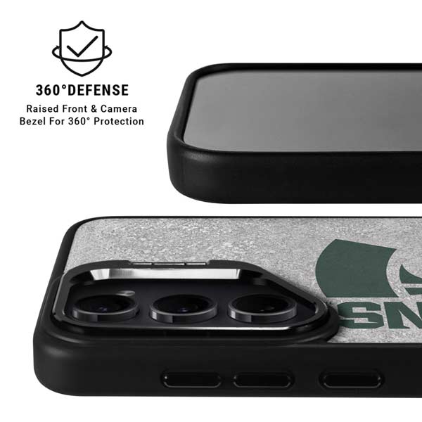 Michigan State University Spartans Half Logo Galaxy S26 Plus Kickstand Case