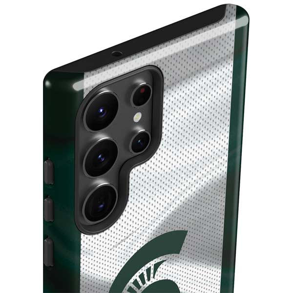 Michigan State University Spartans Jersey Galaxy S23 Ultra Pro Case
