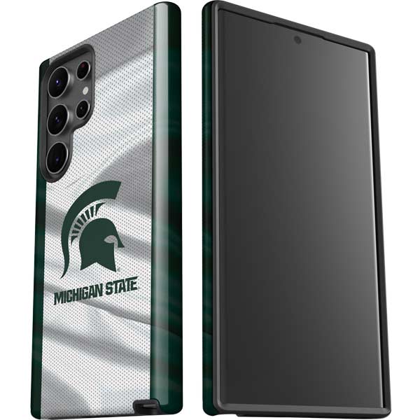 Michigan State University Spartans Jersey Galaxy S23 Ultra Pro Case