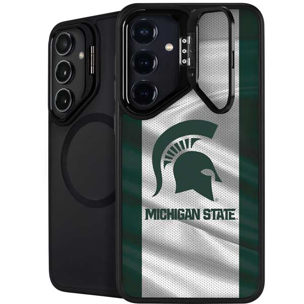 Michigan State University Spartans Jersey Galaxy S26 Plus Kickstand Case